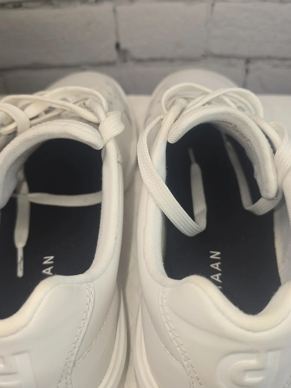 COLE HAAN GRAND CROSSCOURT DAILY WHITE LEATHER SNEAKERS COUNTRY CLUB MENS 8.5